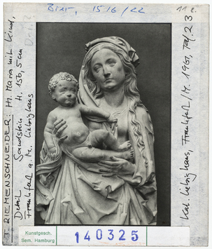 Vorschaubild Riemenschneider: Madonna mit Kind, Frankfurt a. M., LIebighaus 